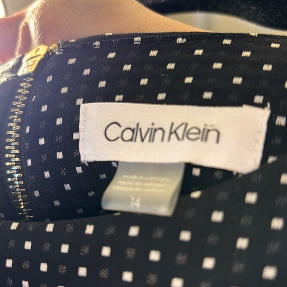 NWT Sz 14 Calvin Klein Sheath - Picture 7 of 7